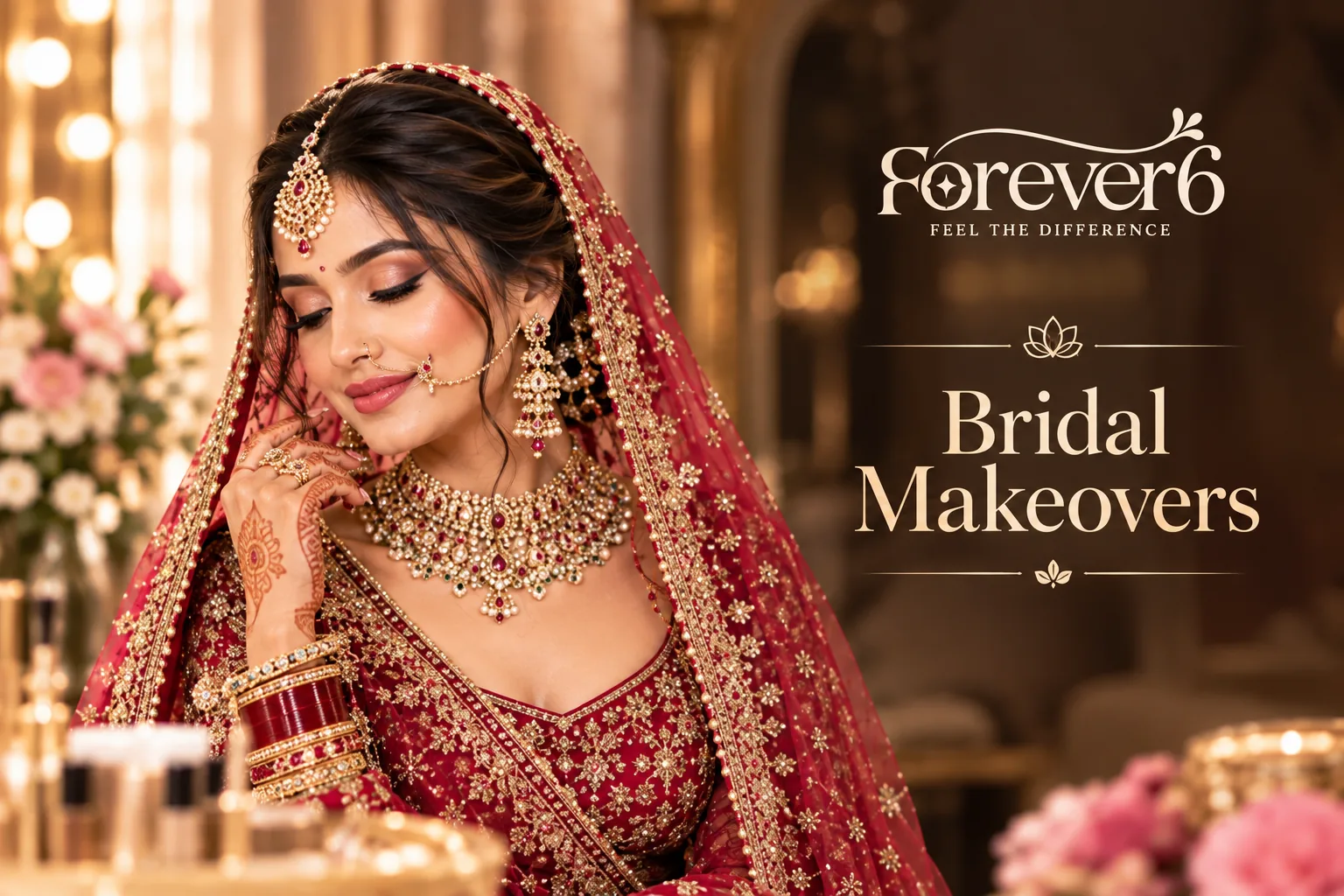 Bridal Makeovers at Forever6 Salon & Makeover Studio