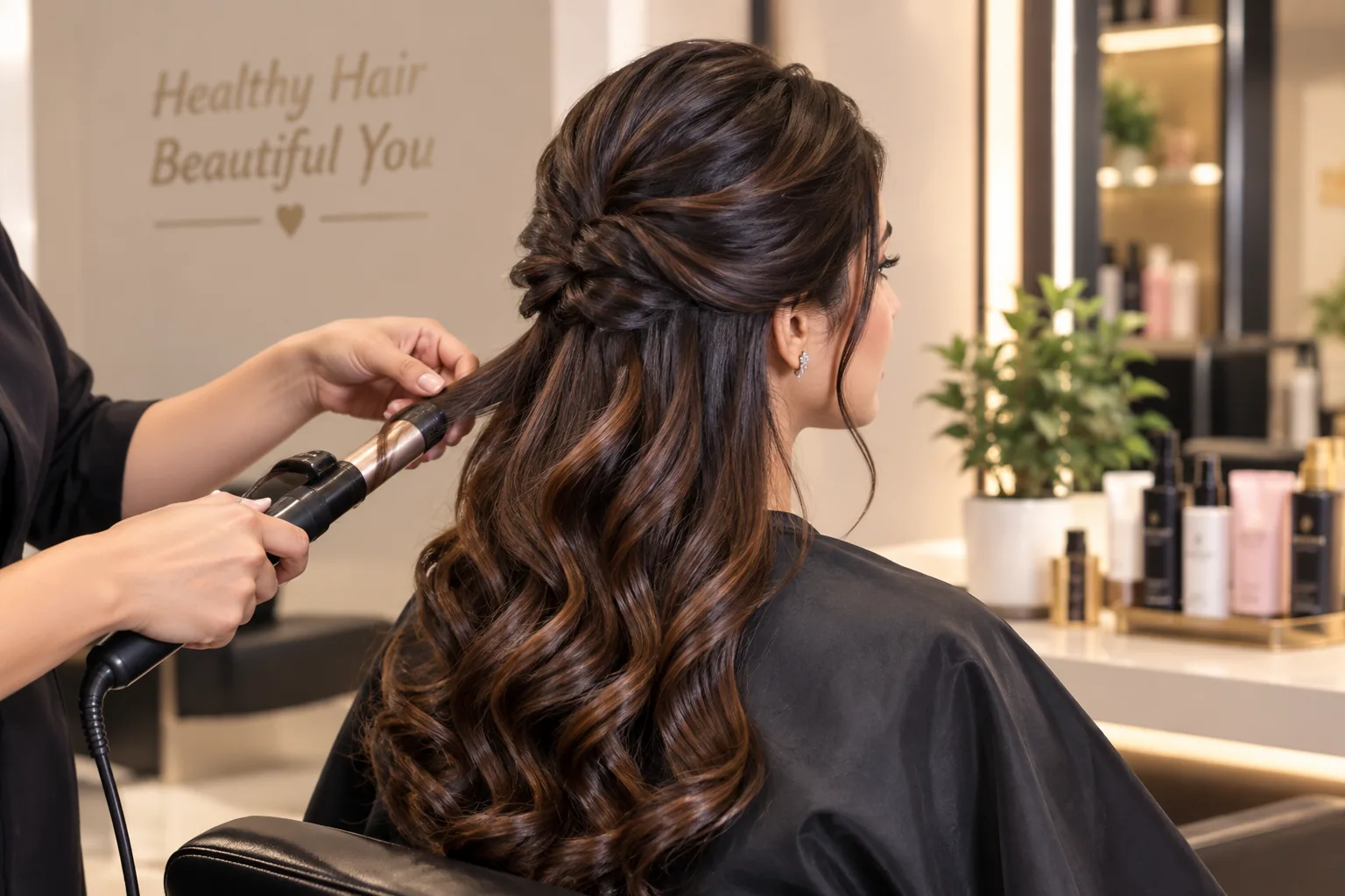 Hair Styling at Forever6 Salon & Makeover Studio